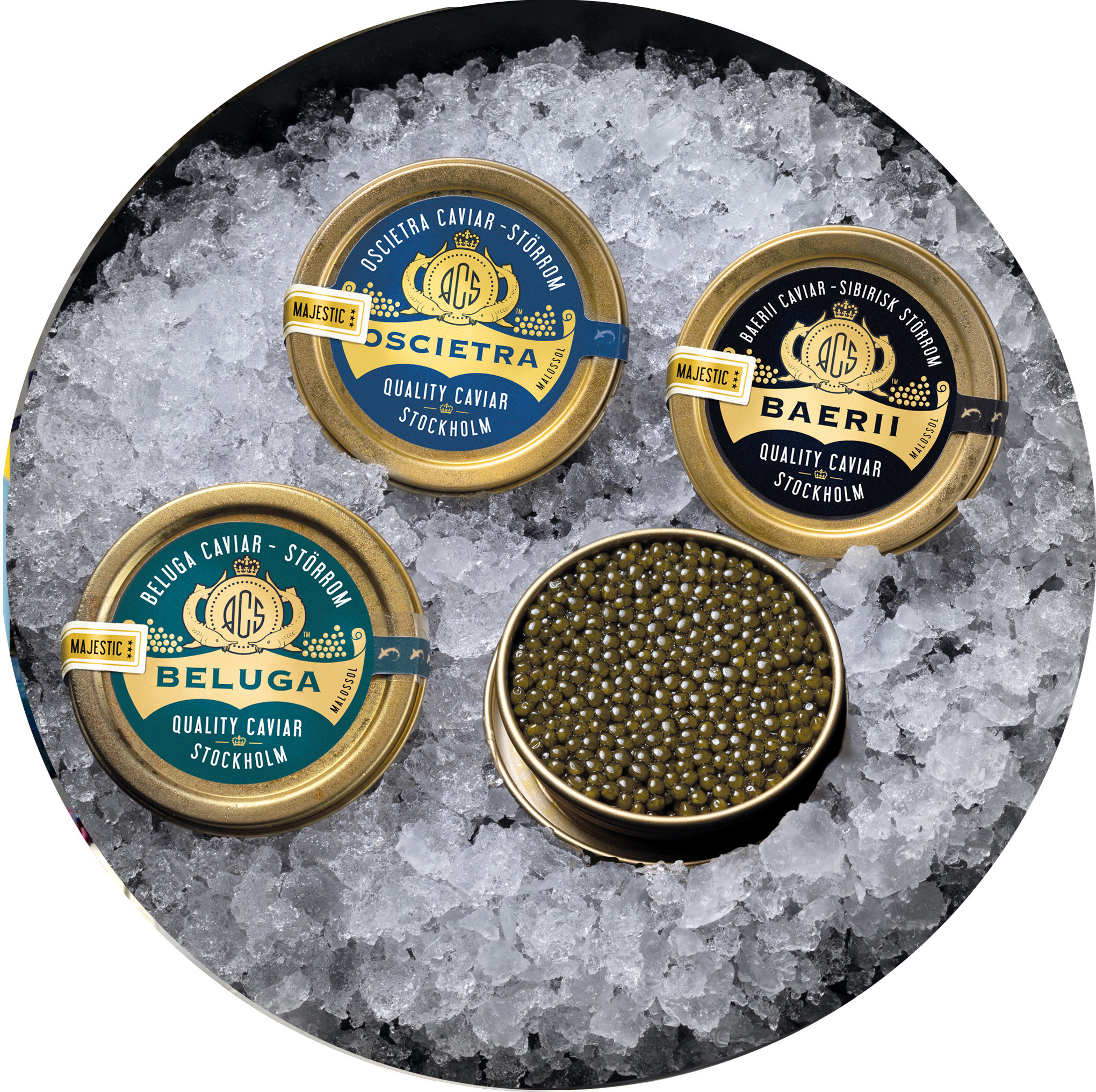 NOMINATED FOR IDENTITY PACKAGING - FOOD - QUALITY CAVIAR STOCKHOLM